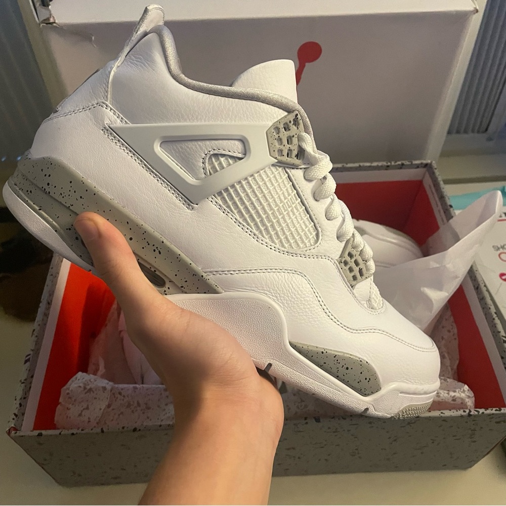 Jordan 4 Retro White Oreo